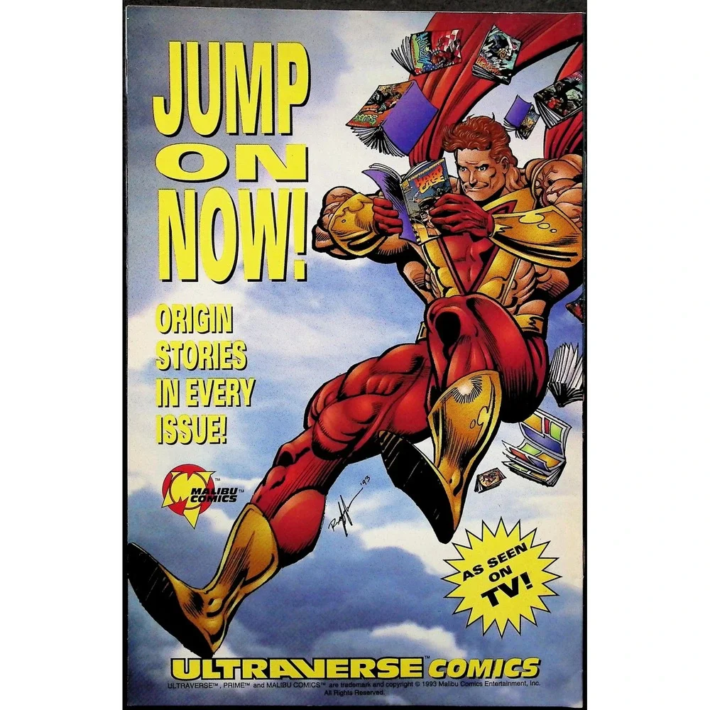 Wrath #1-5 Complete Set‎ Malibu Ultraverse 1994 Mantra Freex Guest Appearances